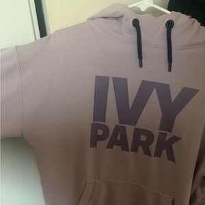 IVY PARK Mauve Hoodie with Logo